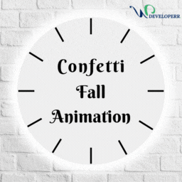 آیکن Confetti Fall Animation