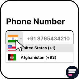 آیکن Country Code For Elementor Form Telephone Field