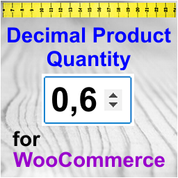 آیکن Decimal Product Quantity for WooCommerce