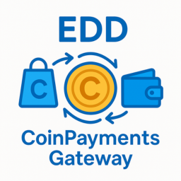 آیکن Easy Digital Downloads – CoinPayments Gateway