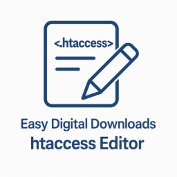 آیکن Easy Digital Downloads – htaccess Editor