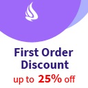 آیکن First Order Discount Woocommerce