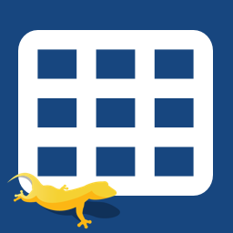 آیکن Gecko Grid Layout
