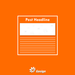 آیکن Gosign – Post Teaser Block