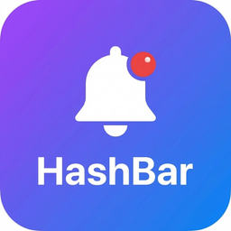 آیکن HashBar – Announcement, Notification Bar & Popup Campaign