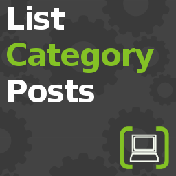 آیکن List category posts