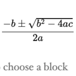 آیکن MathML Block