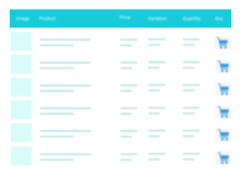 آیکن Product Table for WooCommerce – Add Multiple Products to Cart