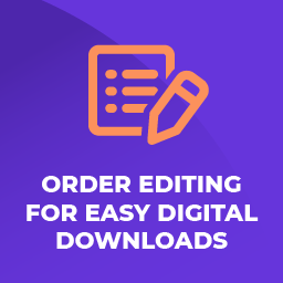 آیکن Order Editing for Easy Digital Downloads