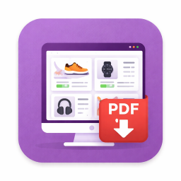 آیکن PDF Catalog for WooCommerce