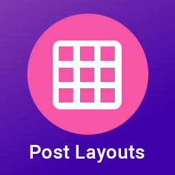 آیکن Post Layouts