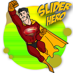 آیکن Slider Hero with Video Background, Animation