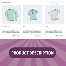آیکن TP Product Description in Loop for WooCommerce