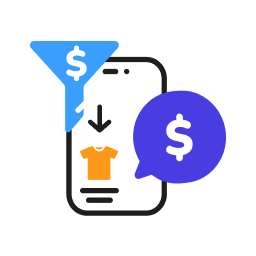آیکن Upsell Funnel Builder for WooCommerce – Create Upsells, Cross-Sells, Order Bumps, Frequently Bought, and Popups.