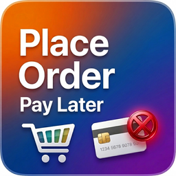 آیکن Place Order Without Payment for WooCommerce