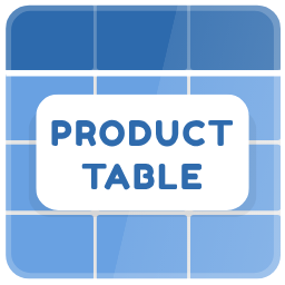 آیکن Product Table & List Builder For WooCommerce