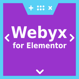 آیکن Webyx for Elementor – Fullpage Fullscreen Scrolling Websites