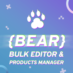 آیکن BEAR – Bulk Editor and Products Manager Professional for WooCommerce by Pluginus.Net