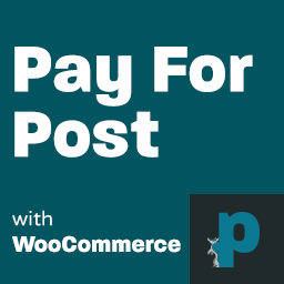 آیکن Pay For Post with WooCommerce