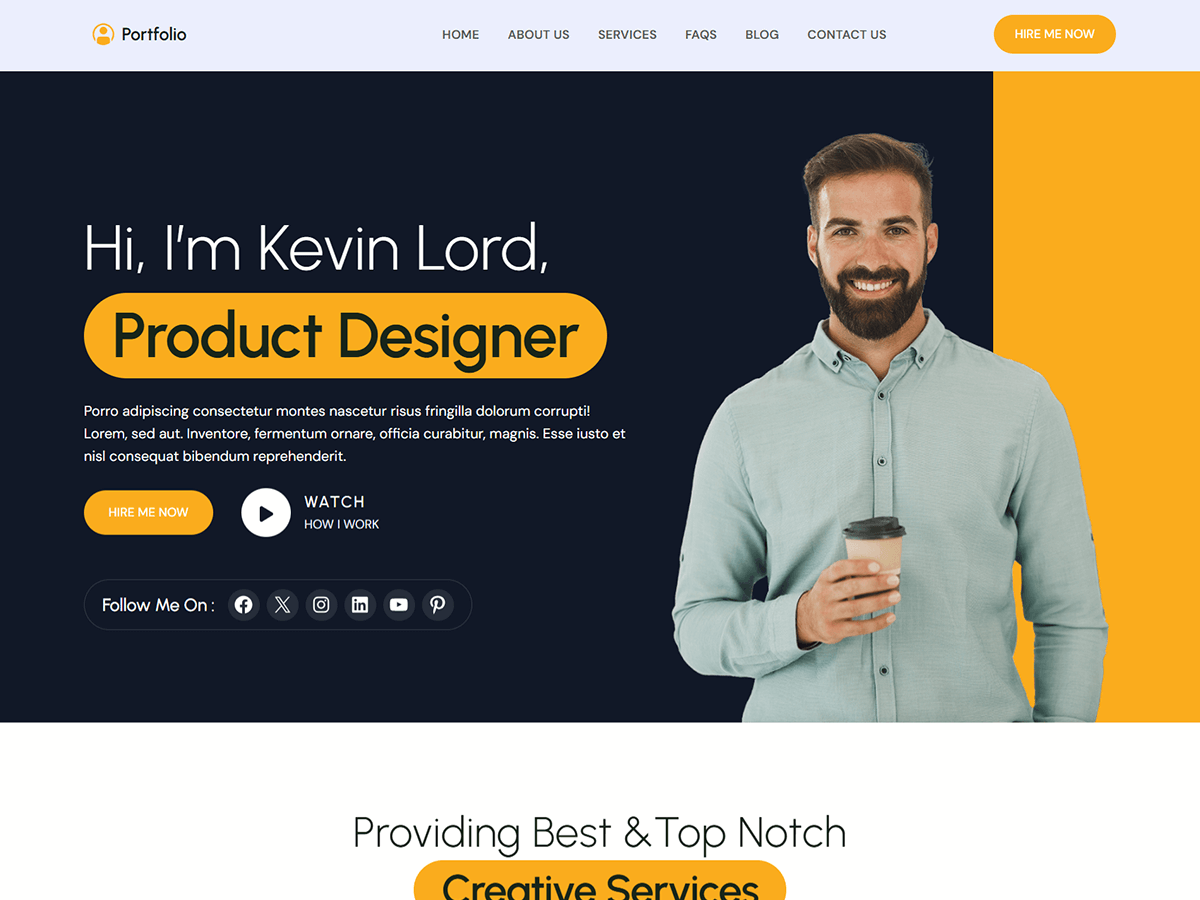 آیکن Blockskit Portfolio