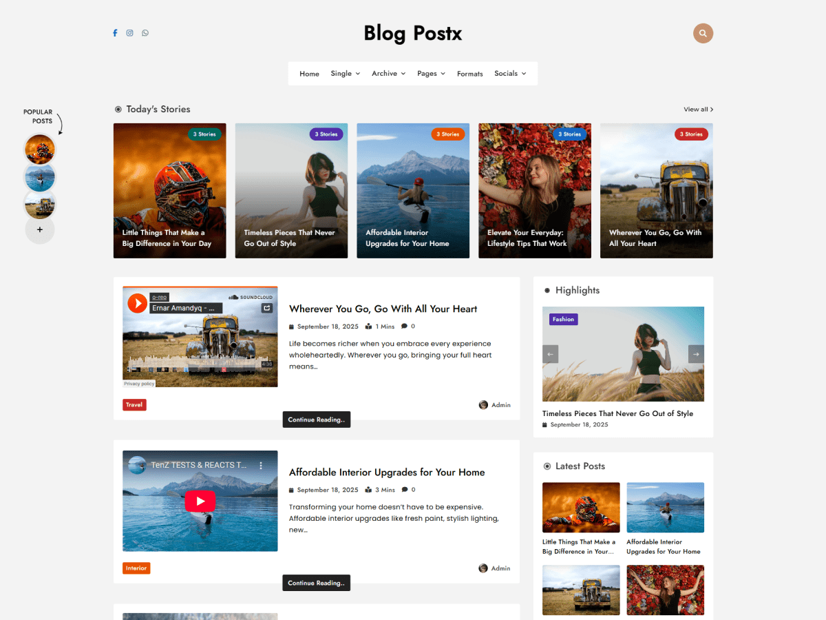 آیکن Blog Postx