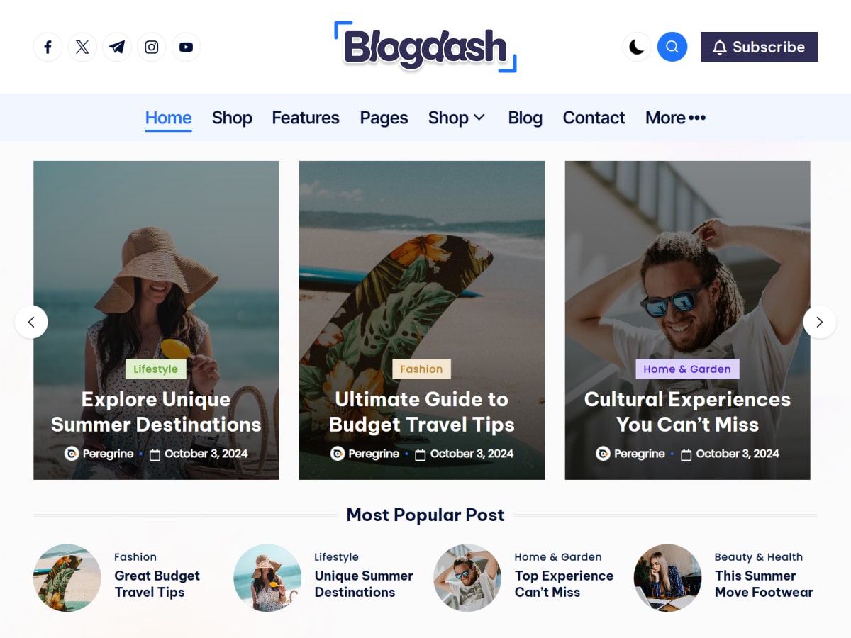 آیکن Blogdash