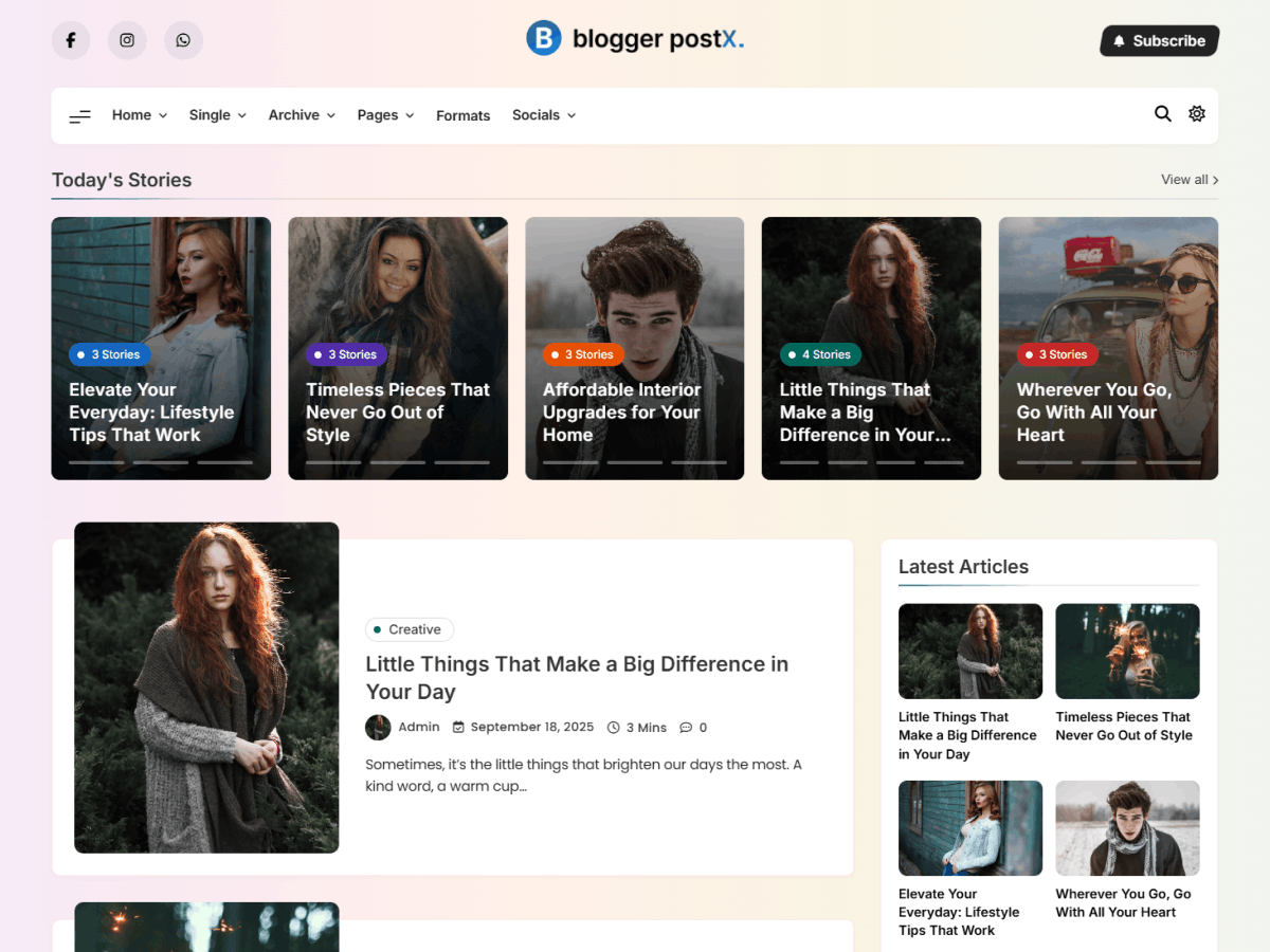 آیکن Blogger Postx
