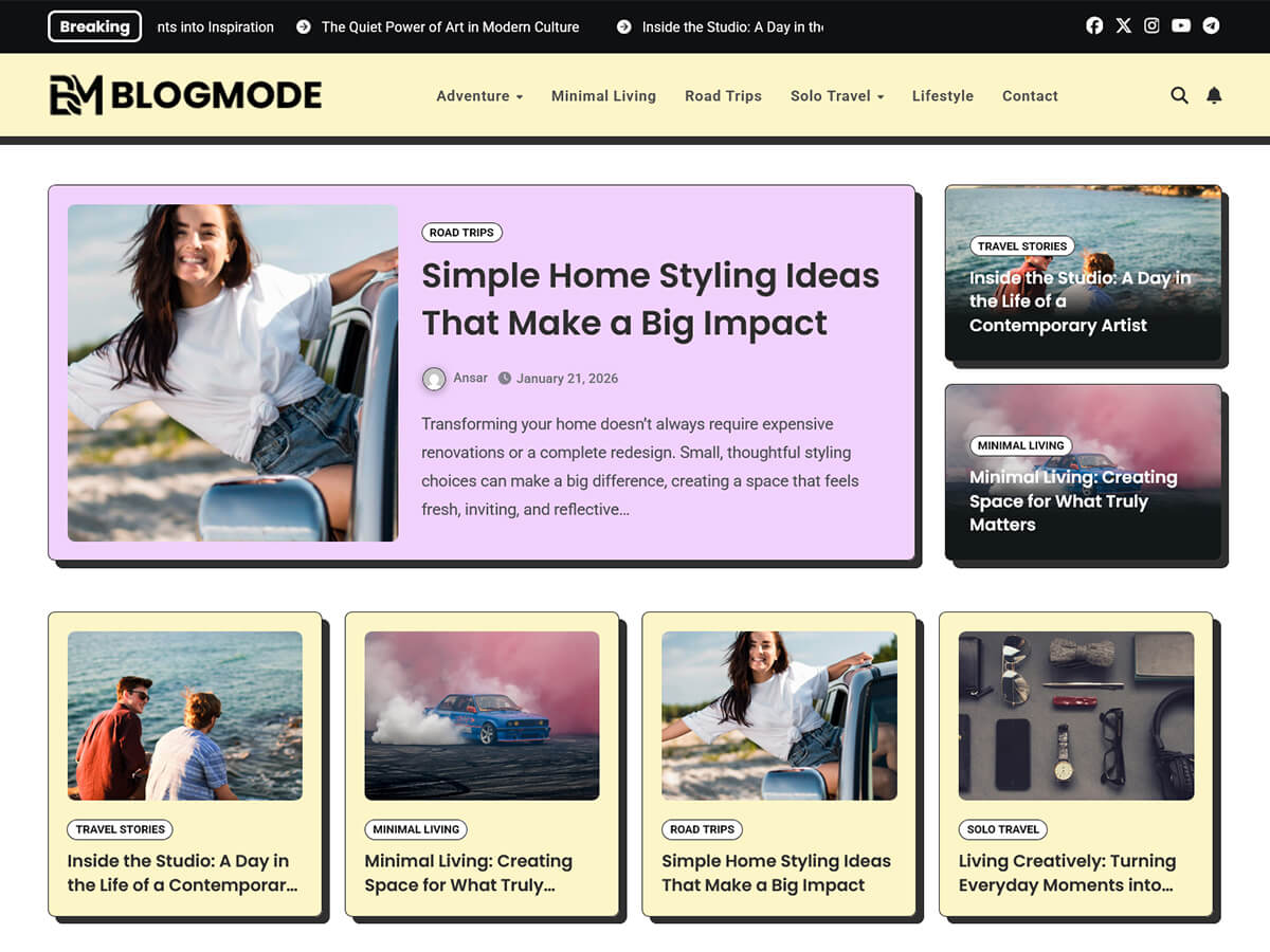 آیکن Blogmode