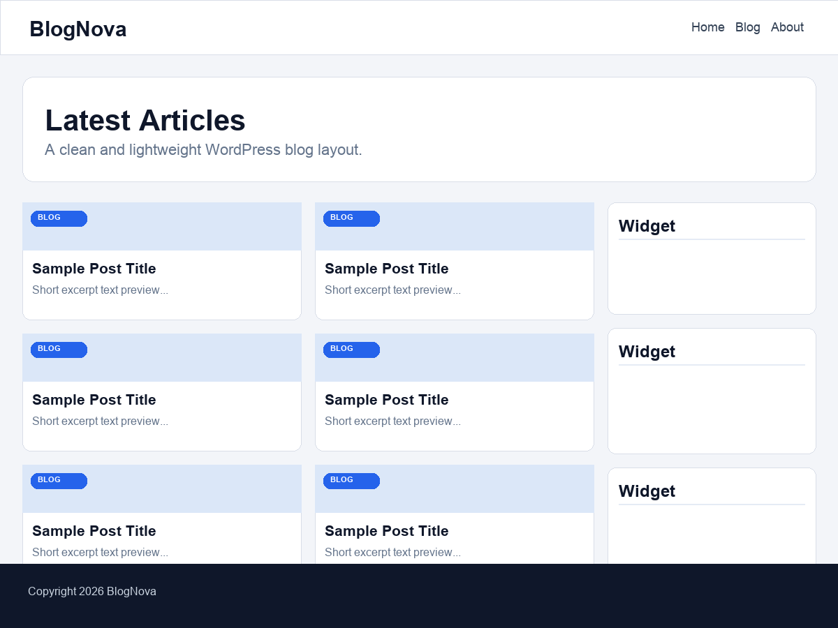 آیکن BlogNova