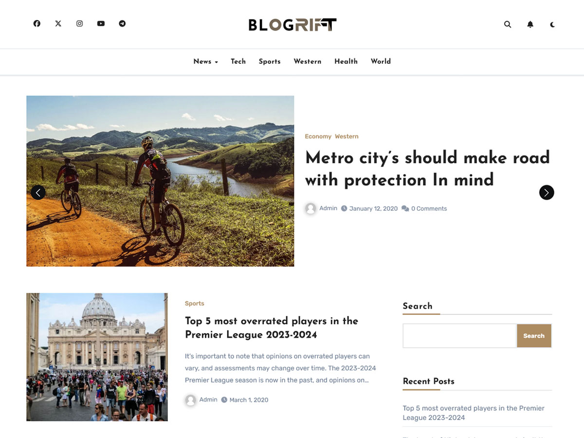 آیکن Blogrift