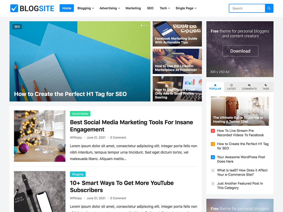 آیکن BlogSite