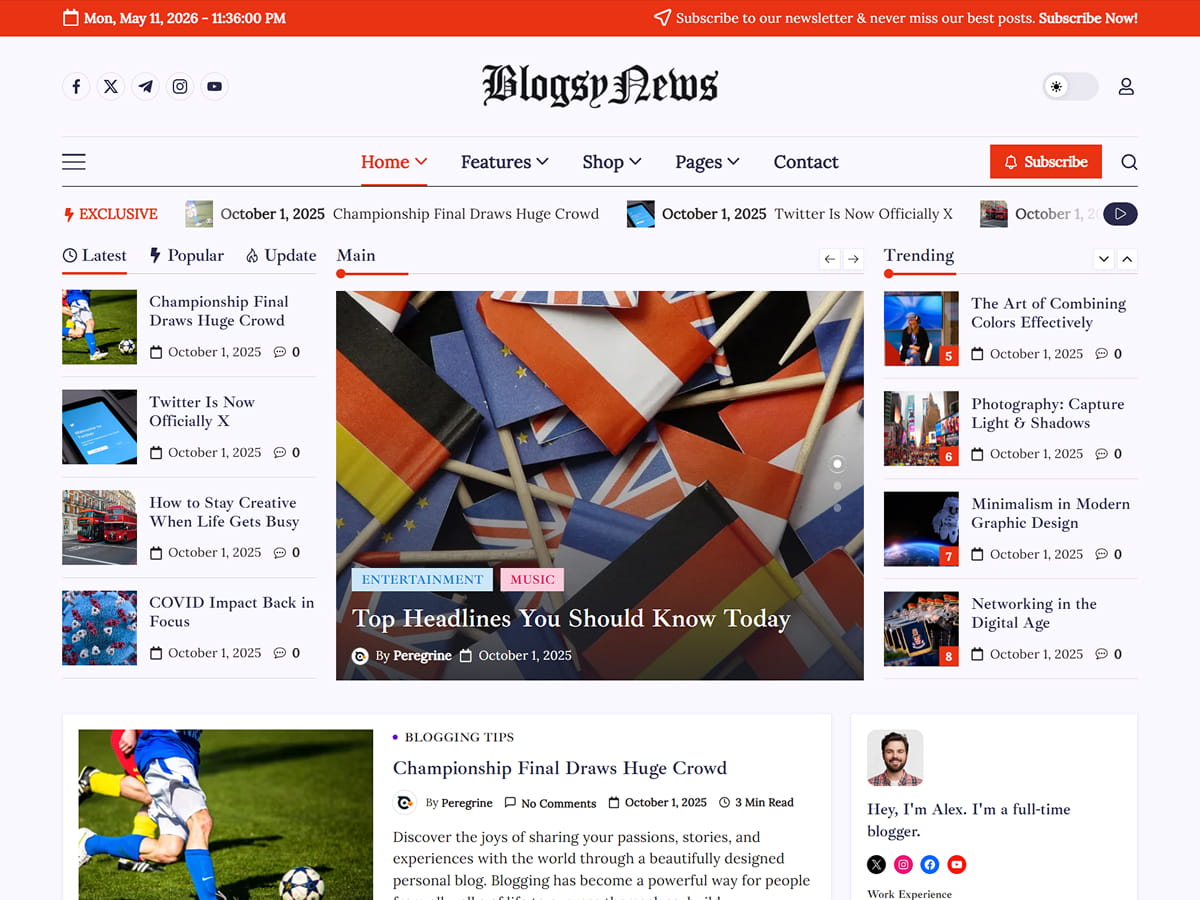 آیکن Blogsy News