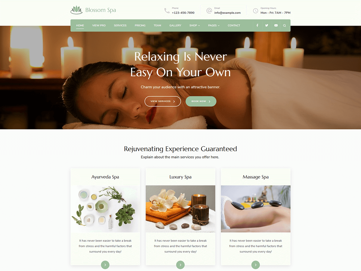 آیکن Blossom Spa