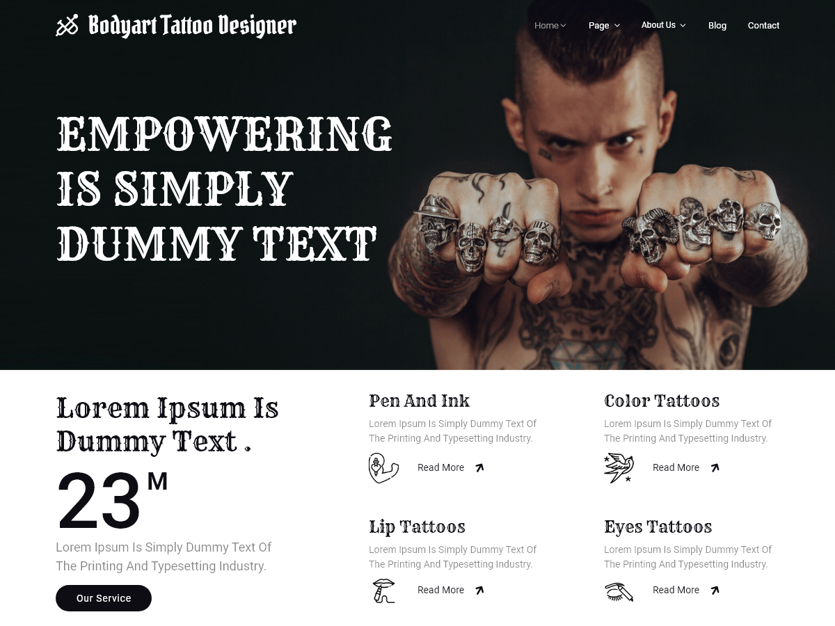 آیکن Bodyart Tattoo Designer