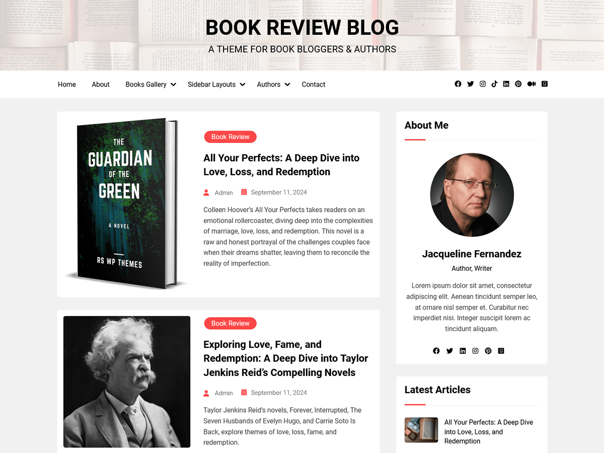 آیکن Book Review Blog