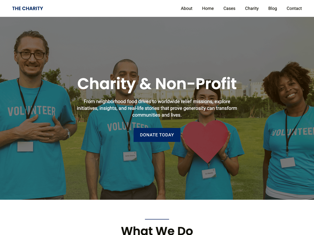 آیکن Charity and Nonprofit