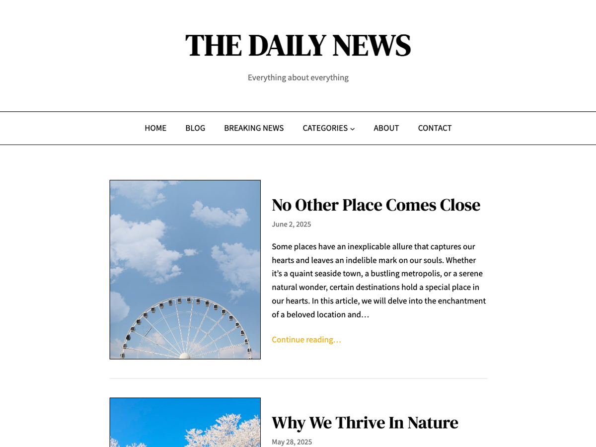 آیکن Daily News Blog
