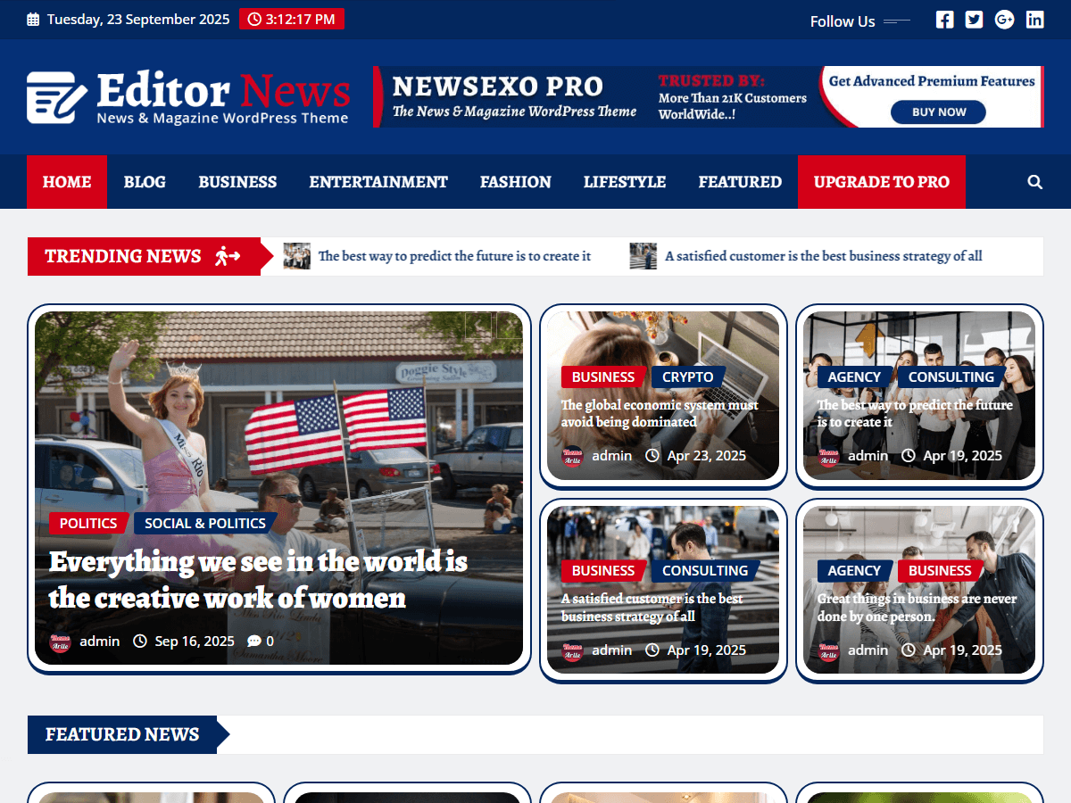 آیکن Editor News