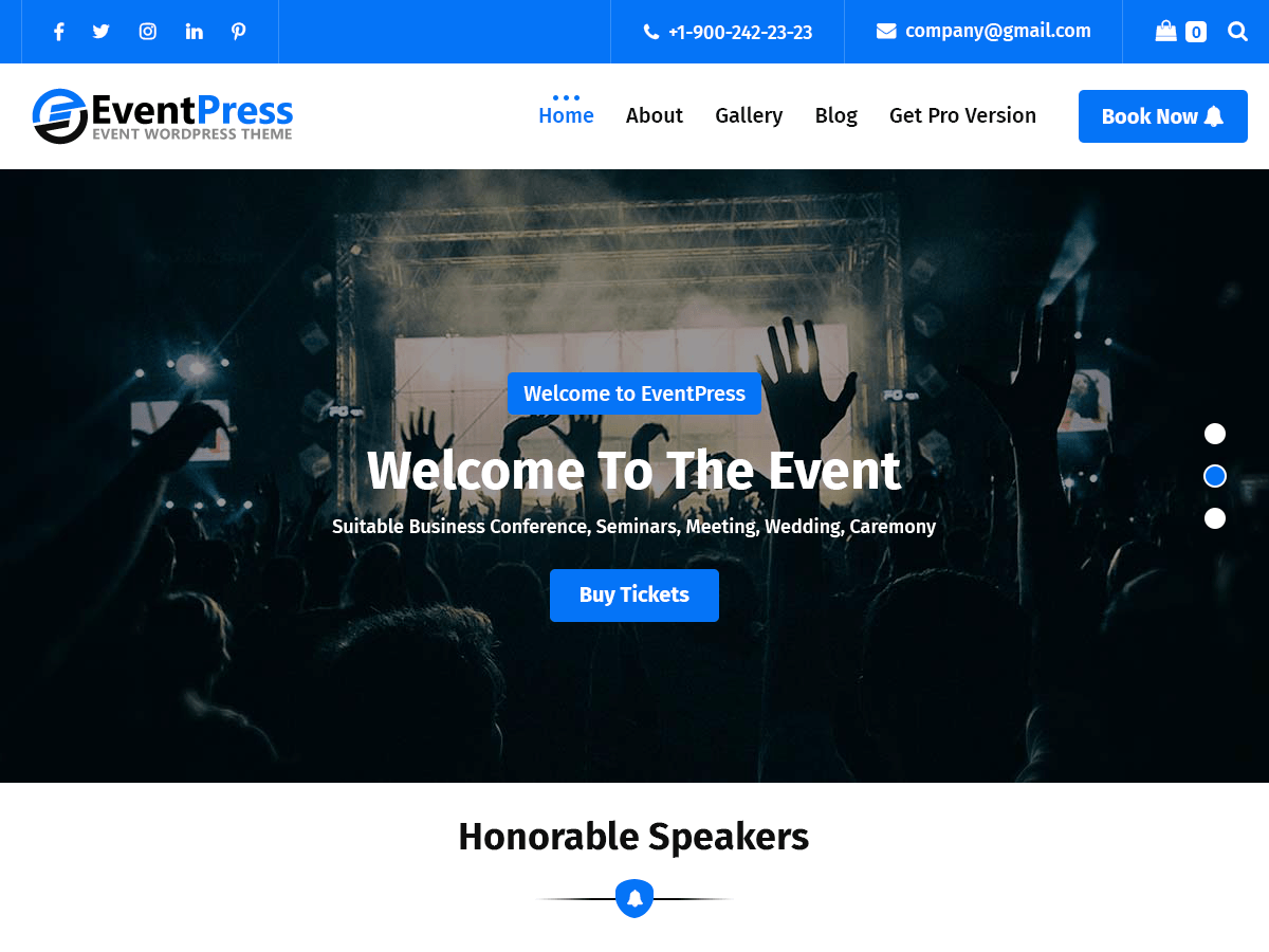 آیکن EventPress