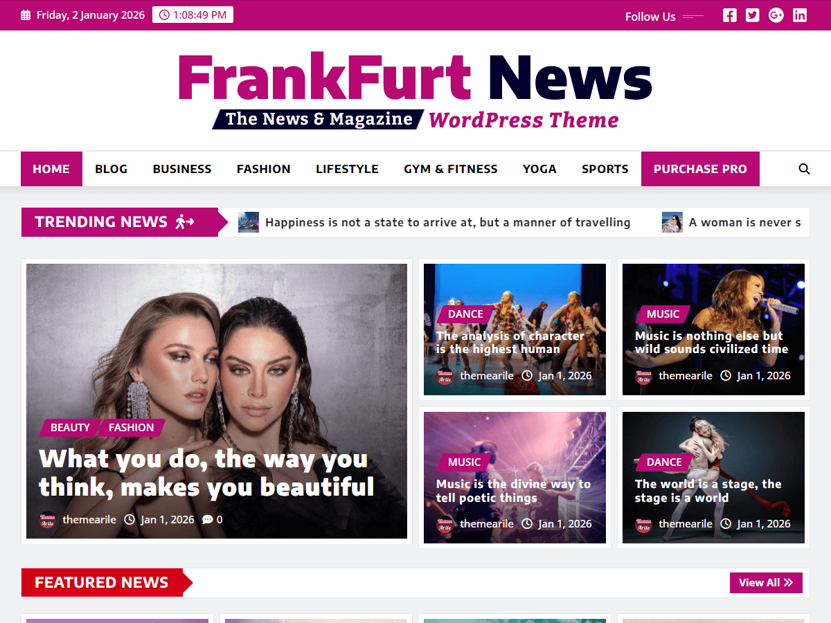 آیکن Frankfurt News