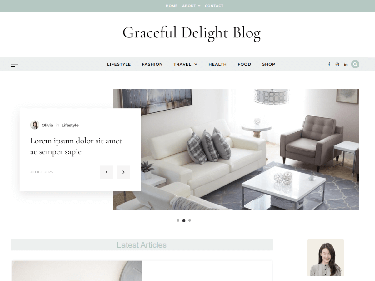 آیکن Graceful Delight Blog
