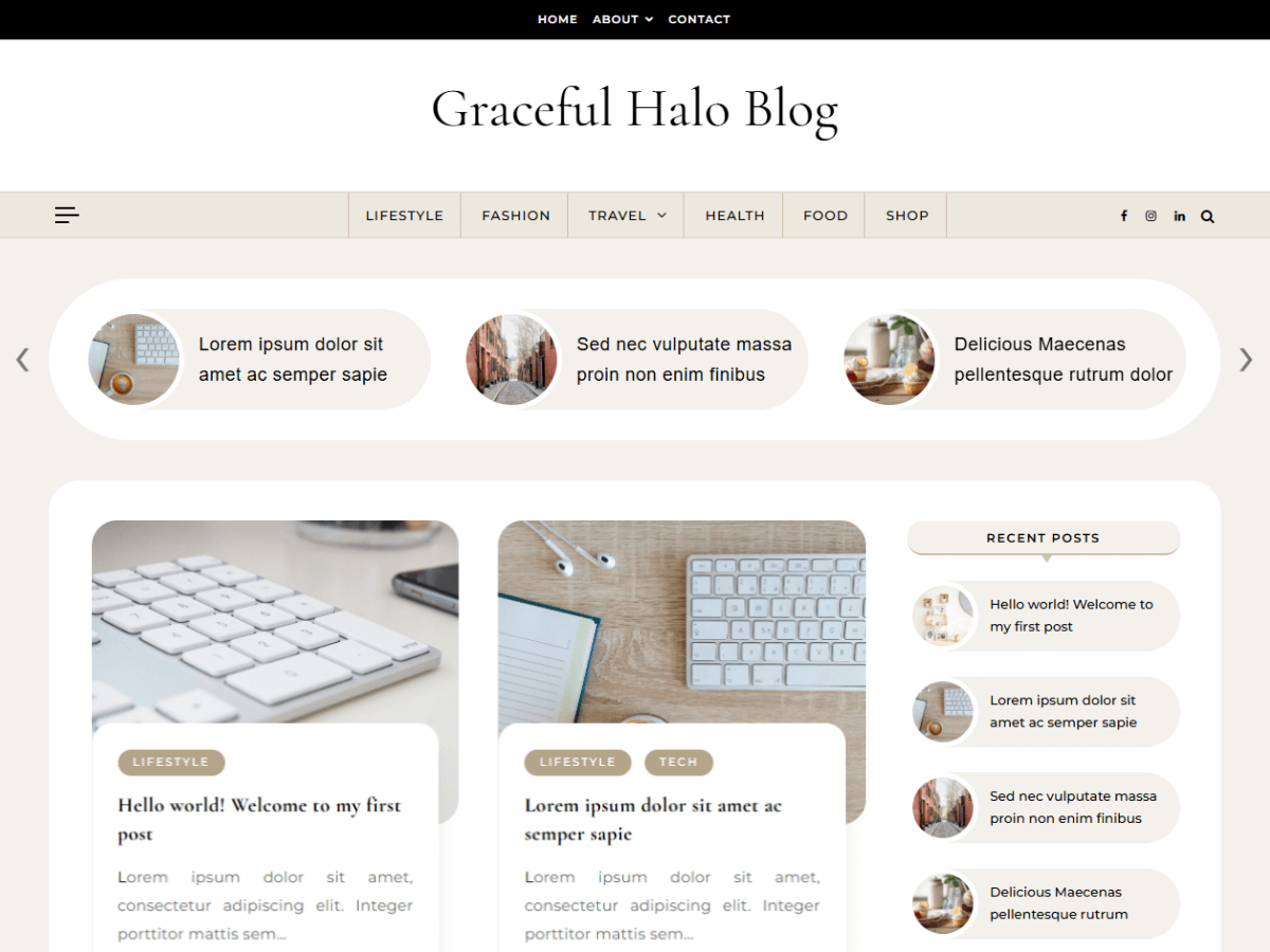 آیکن Graceful Halo Blog