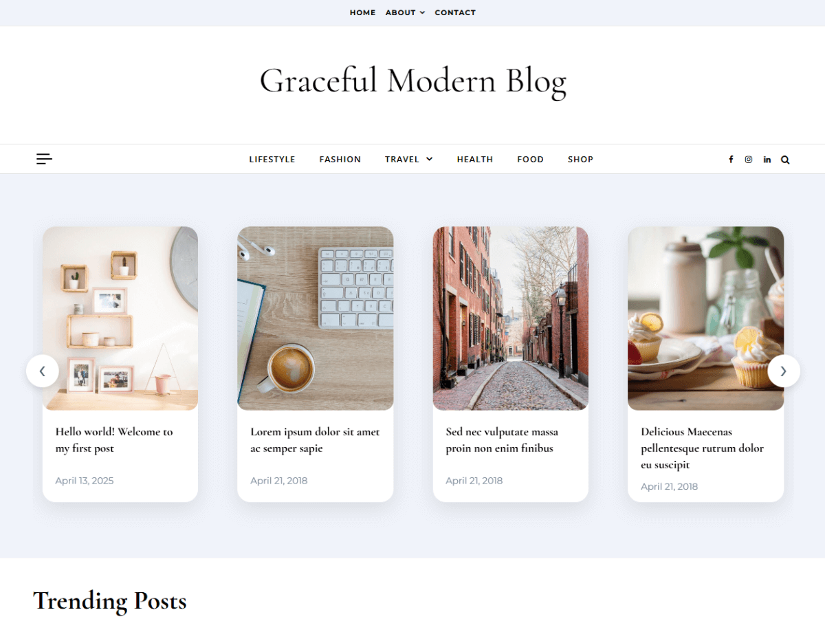 آیکن Graceful Modern Blog