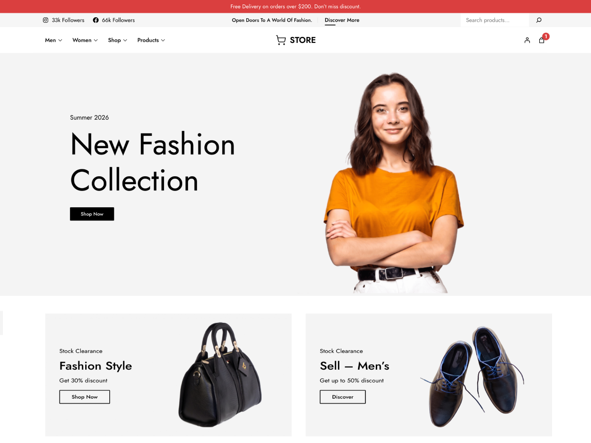آیکن Gutenify Fashionstore