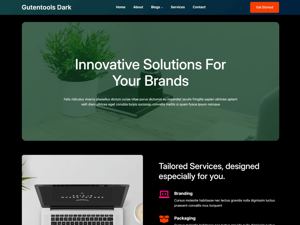 آیکن Gutentools Dark