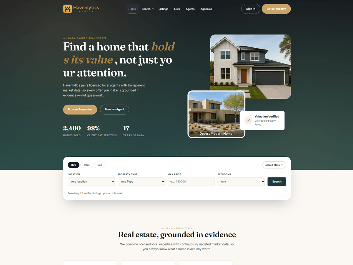 آیکن Havenlytics Realty