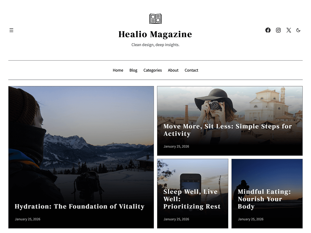 آیکن Healio Magazine