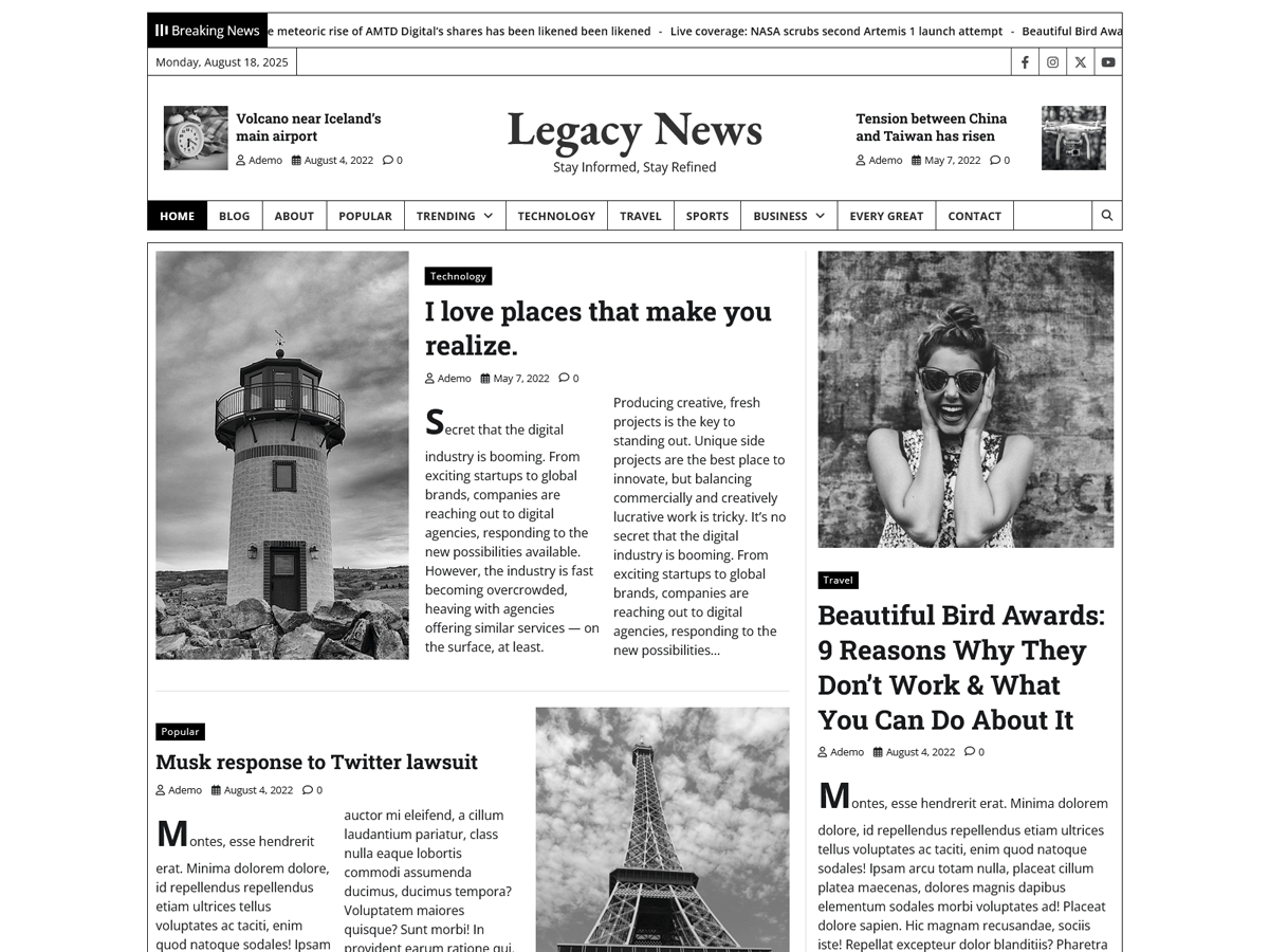 آیکن Legacy News