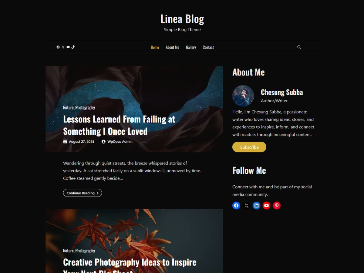 آیکن Linea Blog