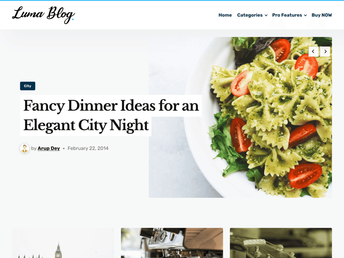 آیکن Luma Blog